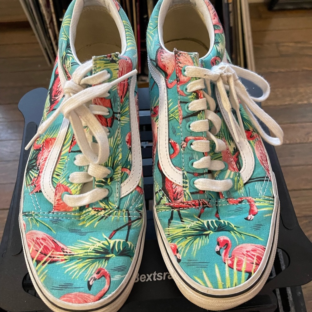 Flamingo vans women 9.5